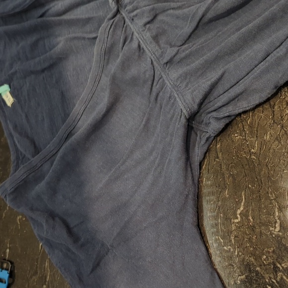 Y2k old Navy blue navy top v-neck babydoll women's size large - Picture 9 of 11